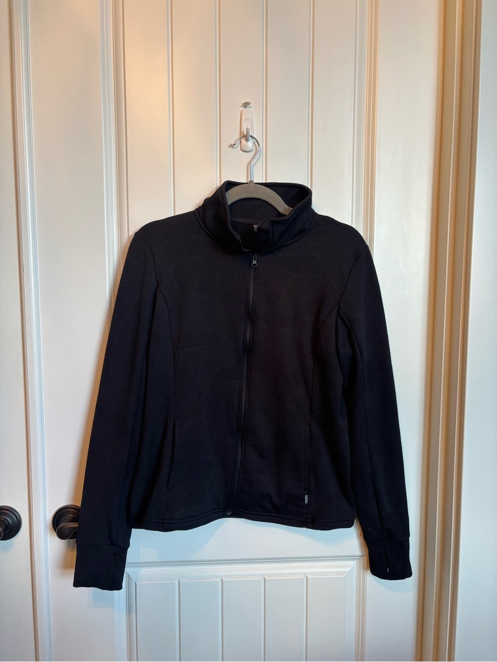 Mondetta Black Full-Zip Bomber Jacket